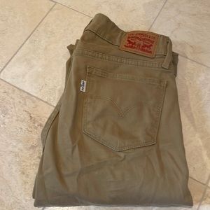 Levi’s - 711 skinny size 26 tan with stretch
